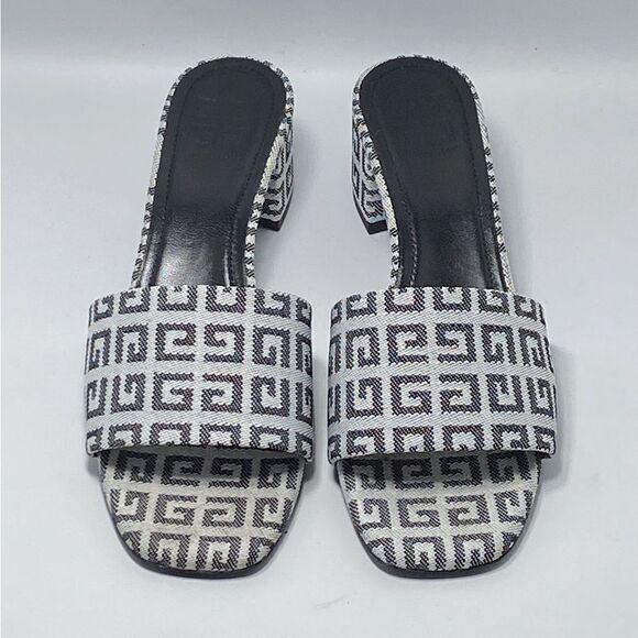 Givenchy 4G Heel Mule Sandals size 39.5 - Picture 3 of 13